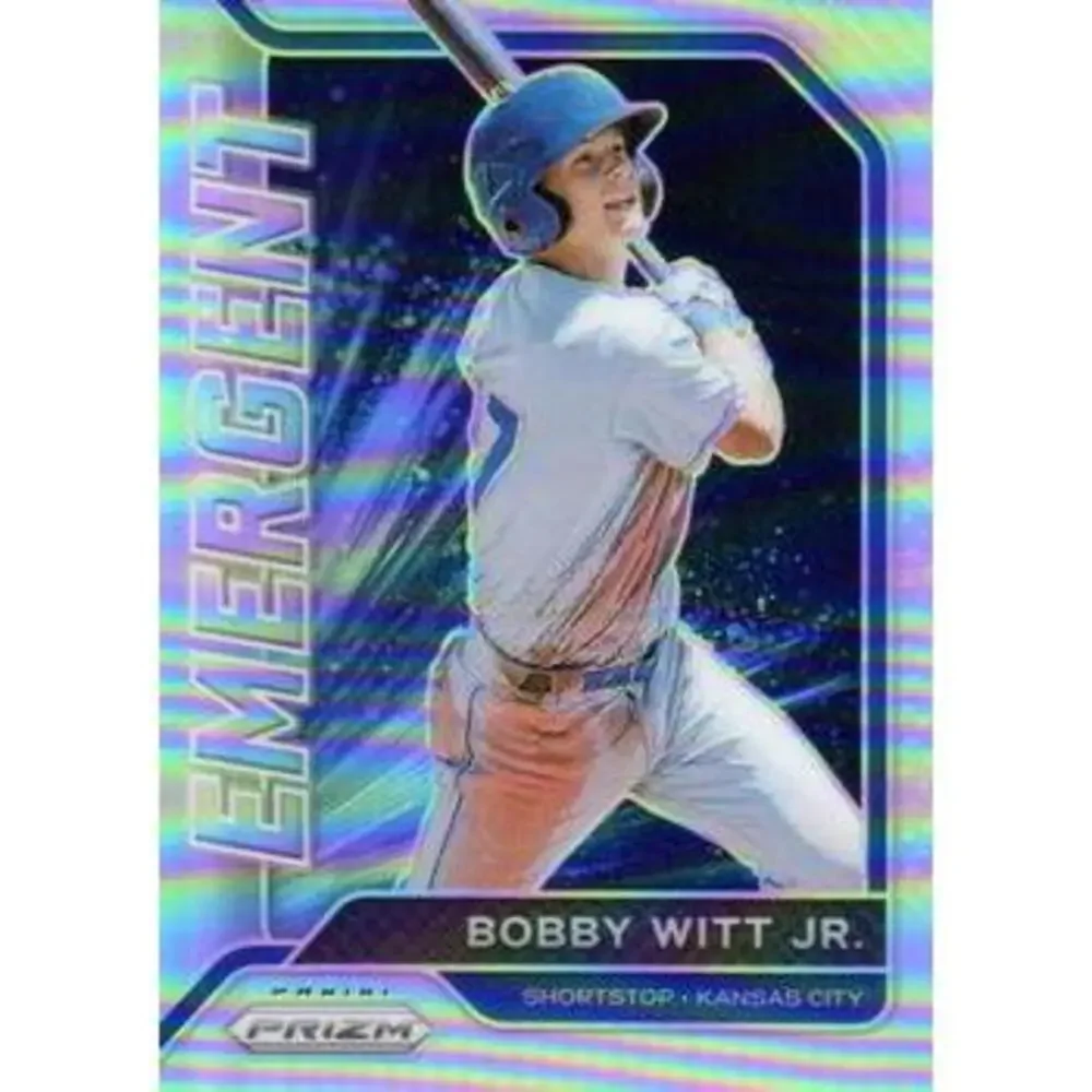 2021 Panini Prizm Bobby Witt Jr. Emergent #6 Kansas City Royals